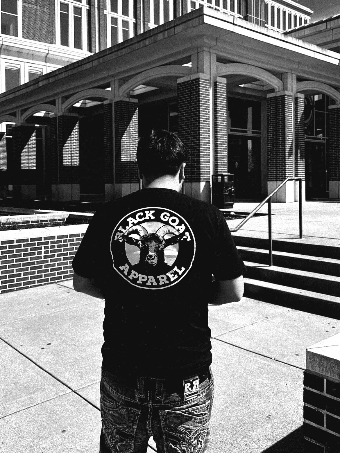 Black BlackGoatApparel short sleeve shirt